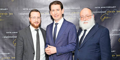 Altkanzler Kurz erh&auml;lt Preis f&uuml;r Antisemitismus-Kampf