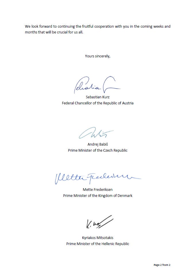 Kurz schreibt dramatischen Impf-Brief an Von der Leyen