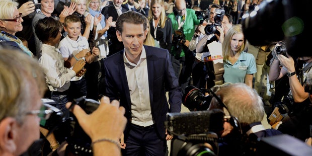 Kurz macht Wahlkampfauftakt zum Mega-Polit-Event