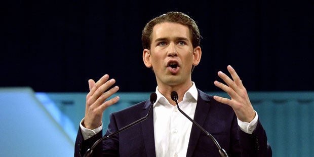 Kurz macht Wahlkampfauftakt zum Mega-Polit-Event