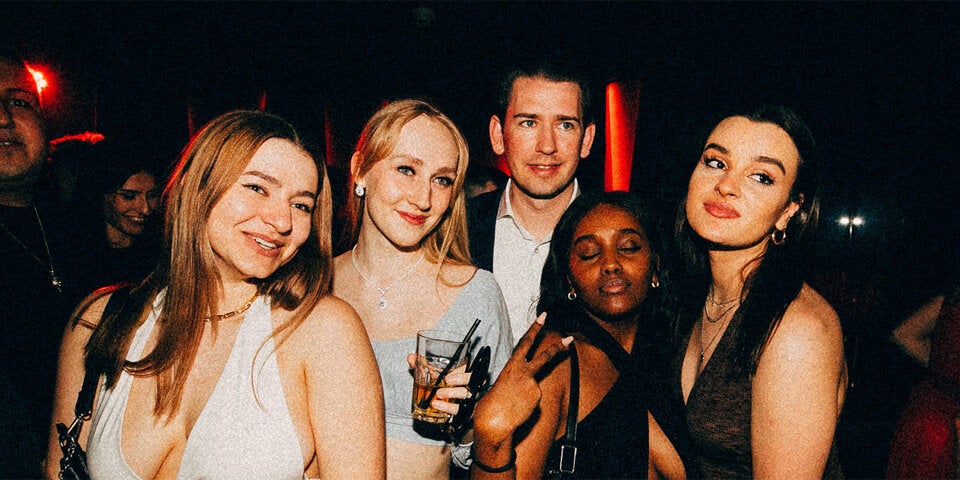 Ex-Kanzler Kurz feiert in Wiener Szene-Club