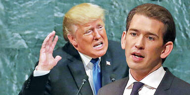 Kurz liest Trump die Leviten
