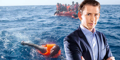 Kurz Flüchtlinge Boot