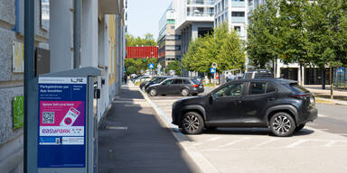 Kurzparkzone in Linz