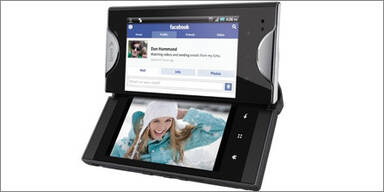 Erstes Smartphone mit 2 gro&szlig;en Touchscreens