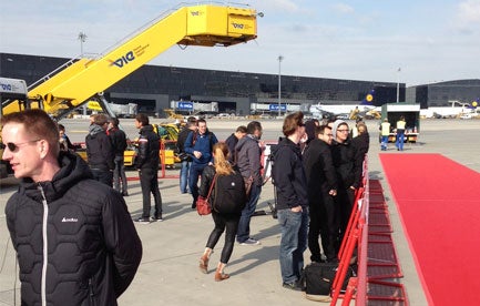 Life Ball Flieger ist gelandet