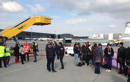 Life Ball Flieger ist gelandet