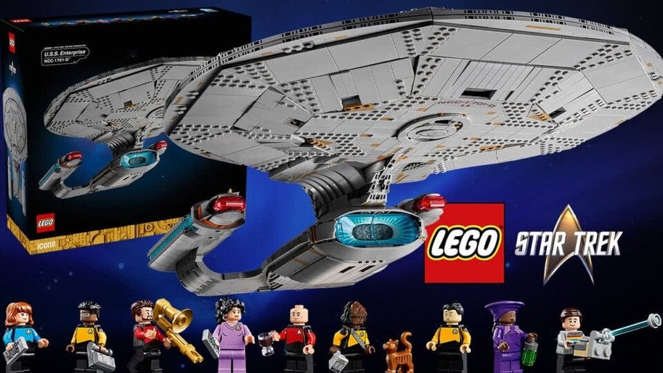 LEGO Icons Enterprise D kommt.