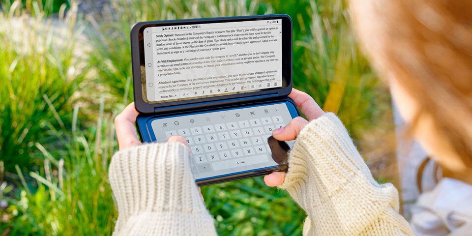 LGs Dual-Screen Smartphone startet in Österreich