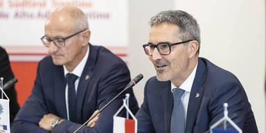 LH Anton Mattle, Euregio-Präsident Arno Kompatscher