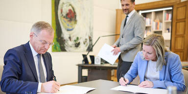 LH Stelzer gelobte Karin Leitner an