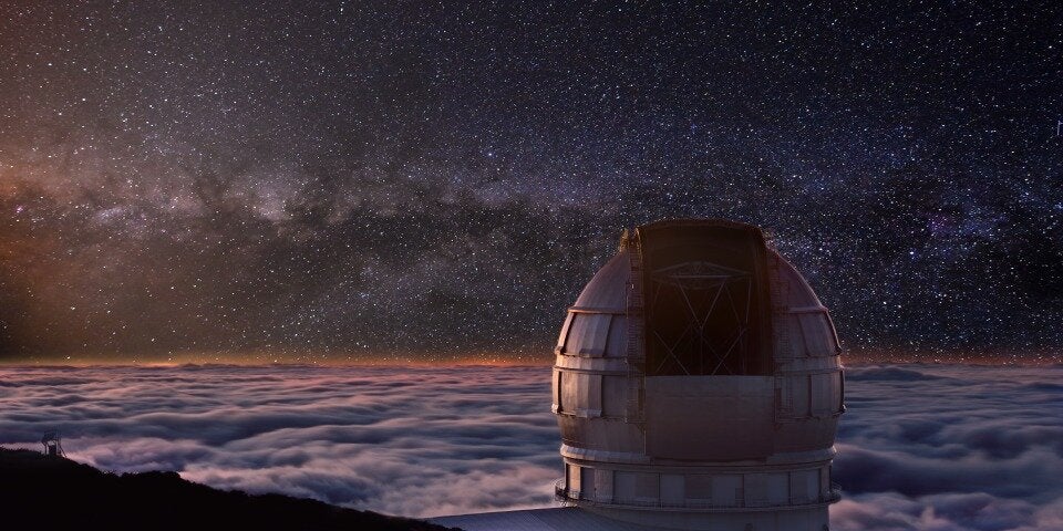 La Palma Sterne beobachten