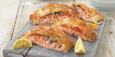 Lachsstrudel