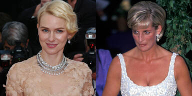 Naomi Watts und Lady Diana