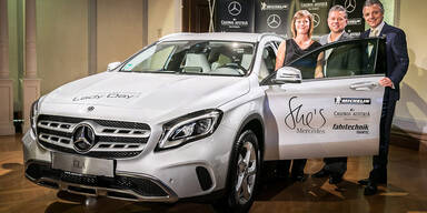 Neuer GLA für Österreichs beste Autofahrerin