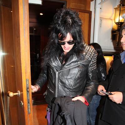 Lady Gaga bei ihrer Ankunft im Hotel Imperial