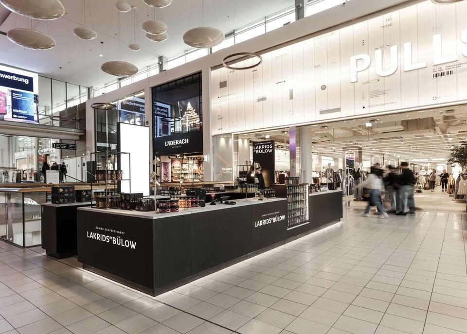 Ein Shop für die Süßigkeit Lakritze