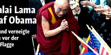 Barack Obama traf Dalai Lama