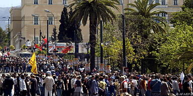 Demonstranten unterbrachen griechisches Fernsehen