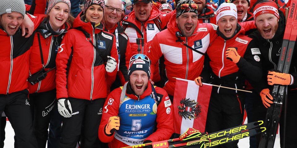 Erste Medaille für ÖSV bei Biathlon-WM