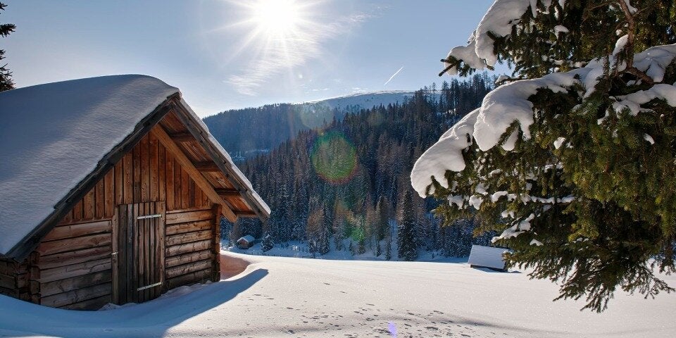 Landschaft bei der Heißalm