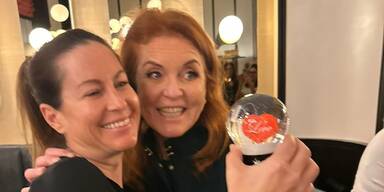 Birgit Lauda und Sarah Ferguson