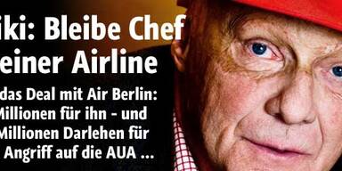 Air Berlin geht bei NIKI auf 49,9 Prozent