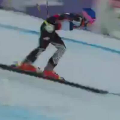 Die Bilder der Damen-Superkombi