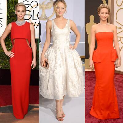Jennifer Lawrence - Couture und klare Farben 