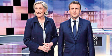 Le Pen Macron