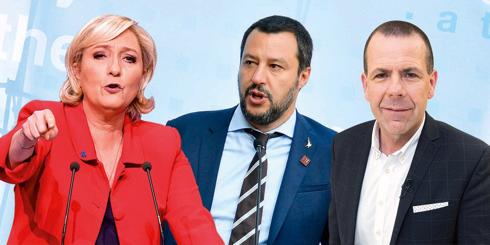 Le Pen Salvini Vilimsky