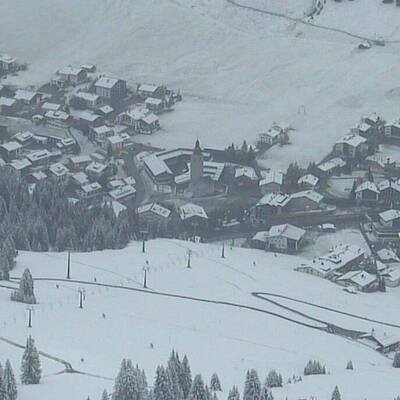 Wintereinbruch in Österreich