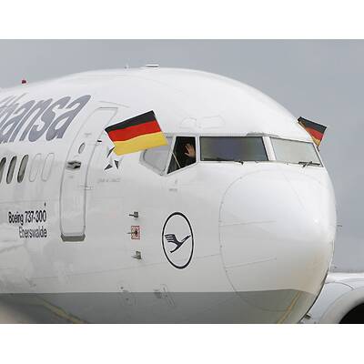 Lena wird in Hannover empfangen