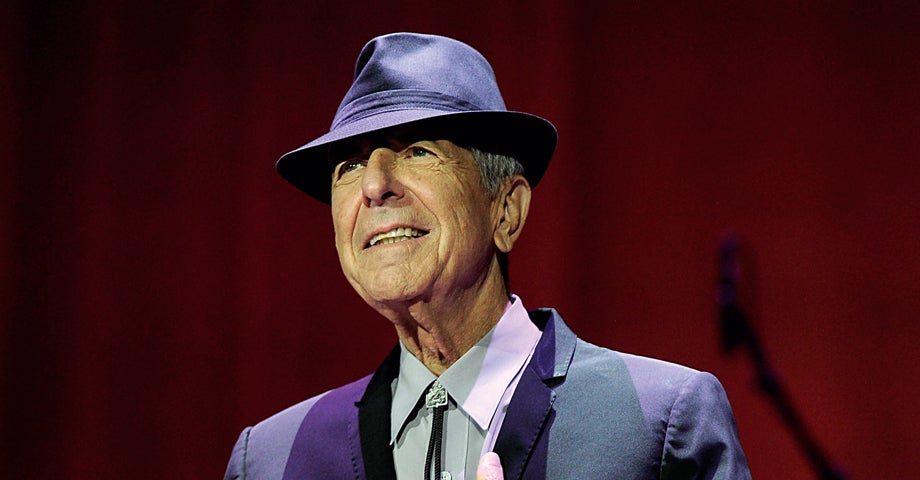 Leonard Cohen Getty