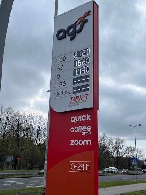 Spritpreise in Kroatien