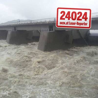 Hochwasser in Österreich