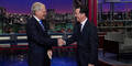 David Letterman und Stephen Copbert
