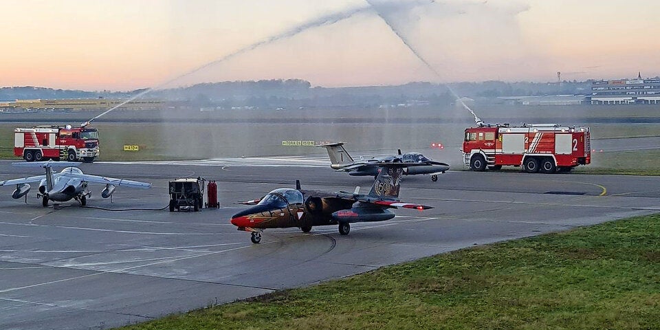 Letzter Flug unserer Saab: Jetzt nur noch Eurofighter im Dienst