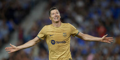 Lewandowski mit Doppelpack am Geburtstag