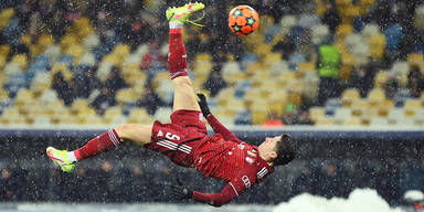 2:1 - Bayern zittert sich zum Sieg in Kiew