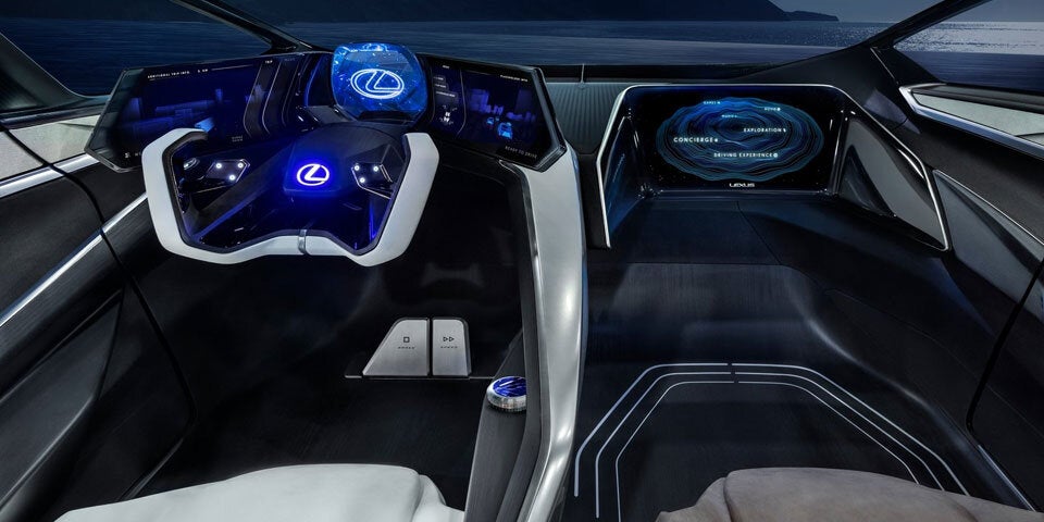 Elektrischer Luxus-Gleiter von Lexus