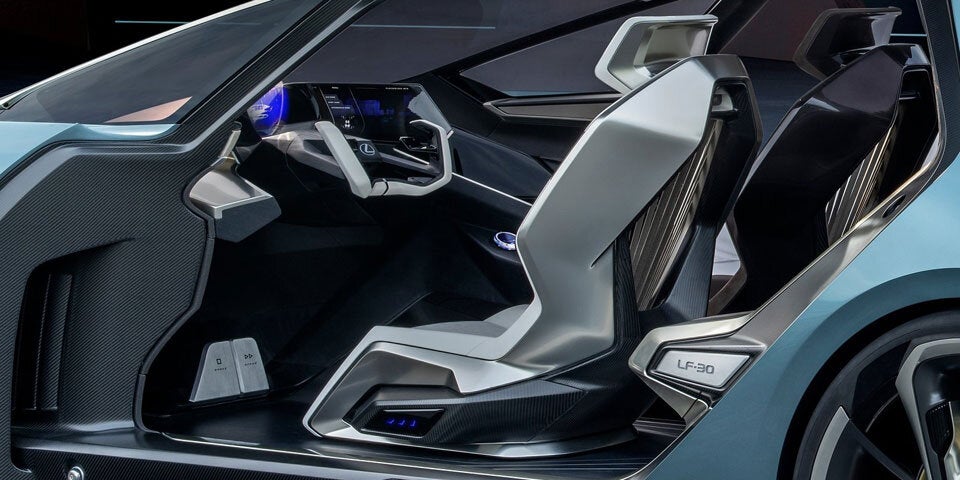 Elektrischer Luxus-Gleiter von Lexus