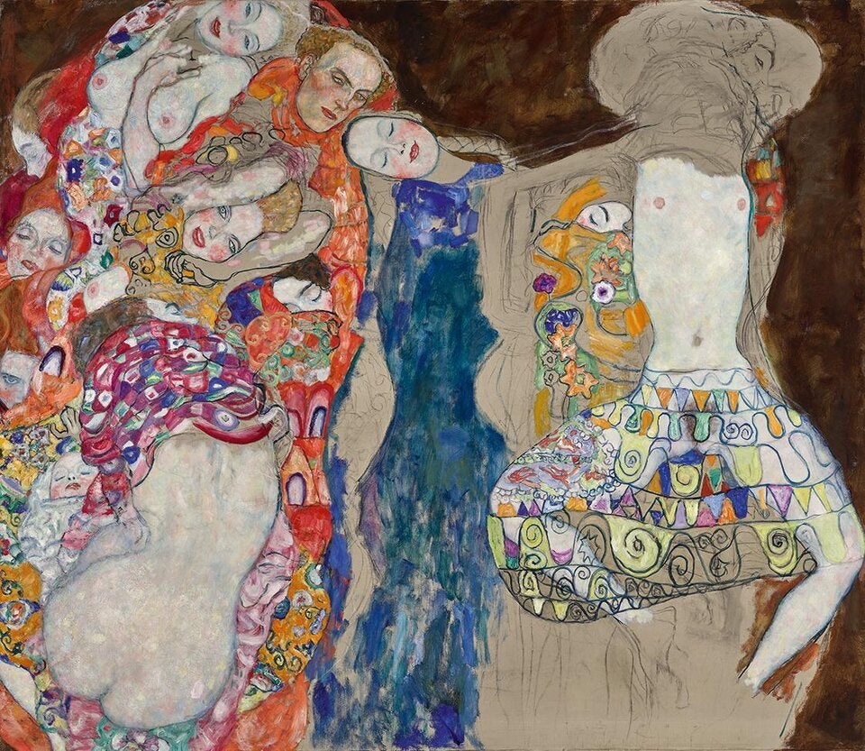 Die Braut Gustav Klimt