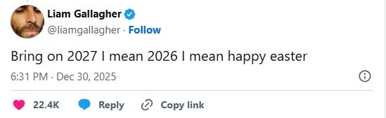 Paukenschlag: Oasis-Tour bringt über eine Milliarde!