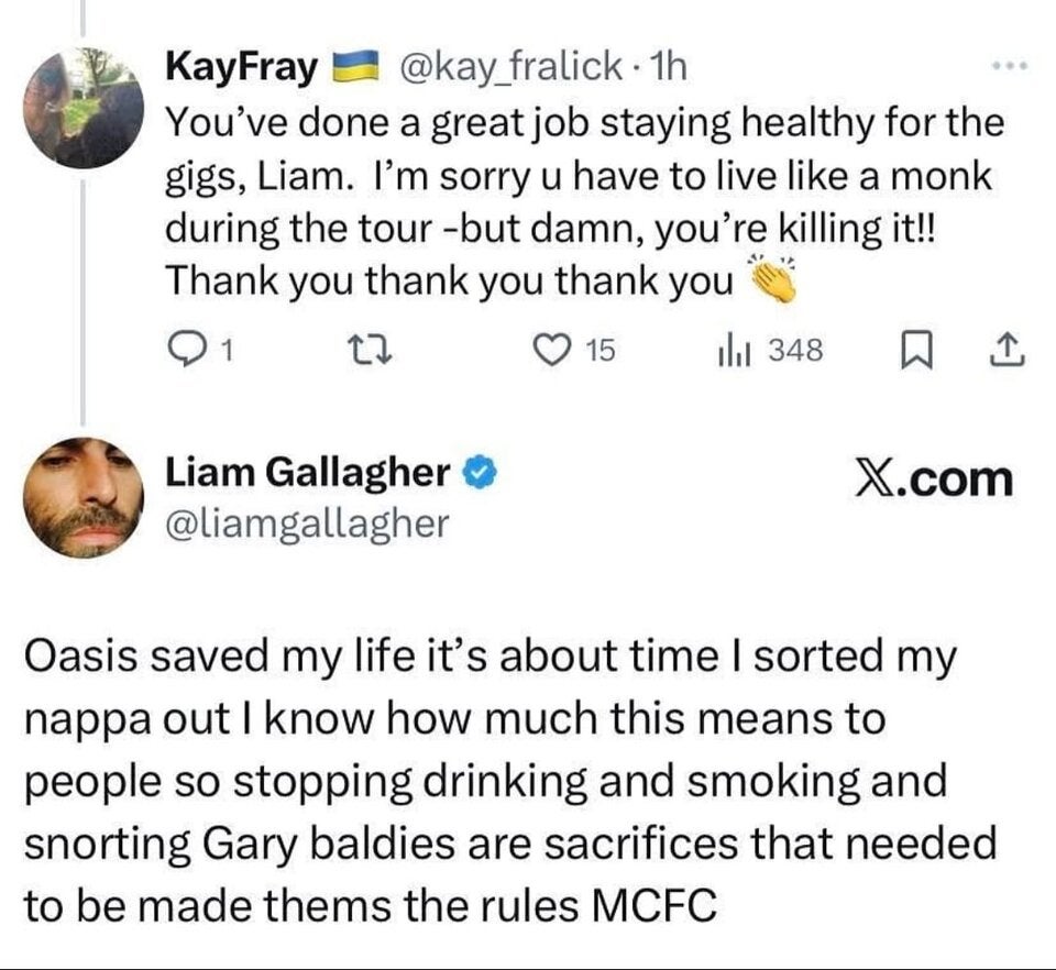 Liam Gallagher: „Oasis hat mein Leben gerettet!“