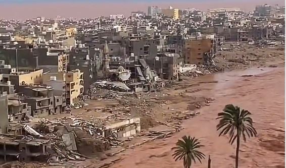 Libyen Flutkatastrophe