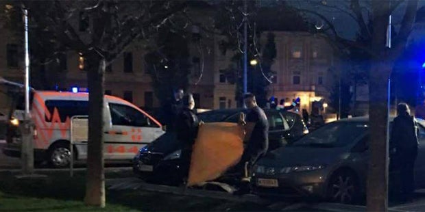 Rettungshubschrauber landet auf Lidl-Parkplatz