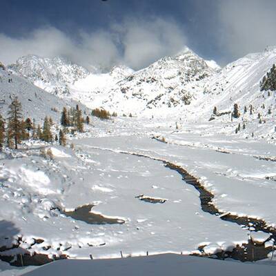 Tiefer Winter in Tirol