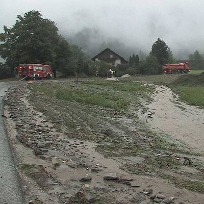 Evakuierungen in Trieben 