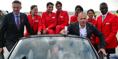 Life Ball Flieger ist gelandet